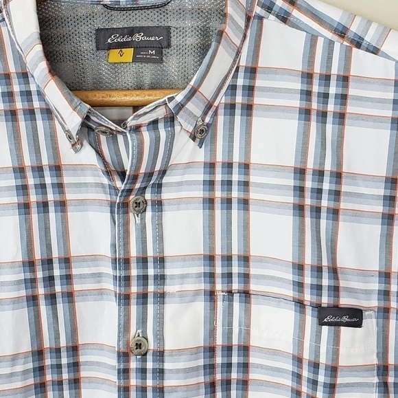 Eddie Bauer | Classic Fit Plaid Button Up Shirt - Picture 4 of 5